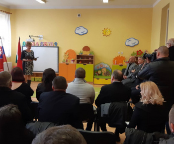 Óvoda átadás 2019